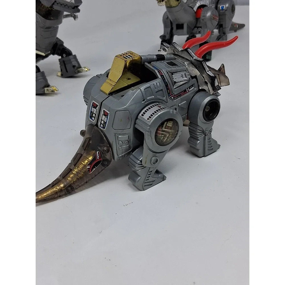 Transformers G1 Dinobots Grimlock Slag Sludge Snarl Parts As Is *Read VTG. X